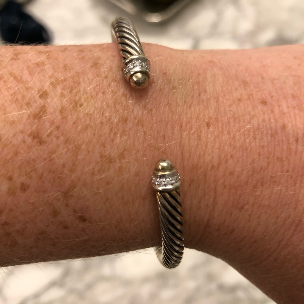 NEW NEVER WORN DAVID YURMAN CABLE BRACELET - Picture 6 of 6